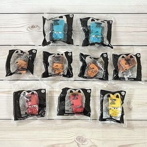 Disney Pixar CARS Movie Lot of 9 McDonalds 2022 Happy Meal Toys McQueen - SEALED